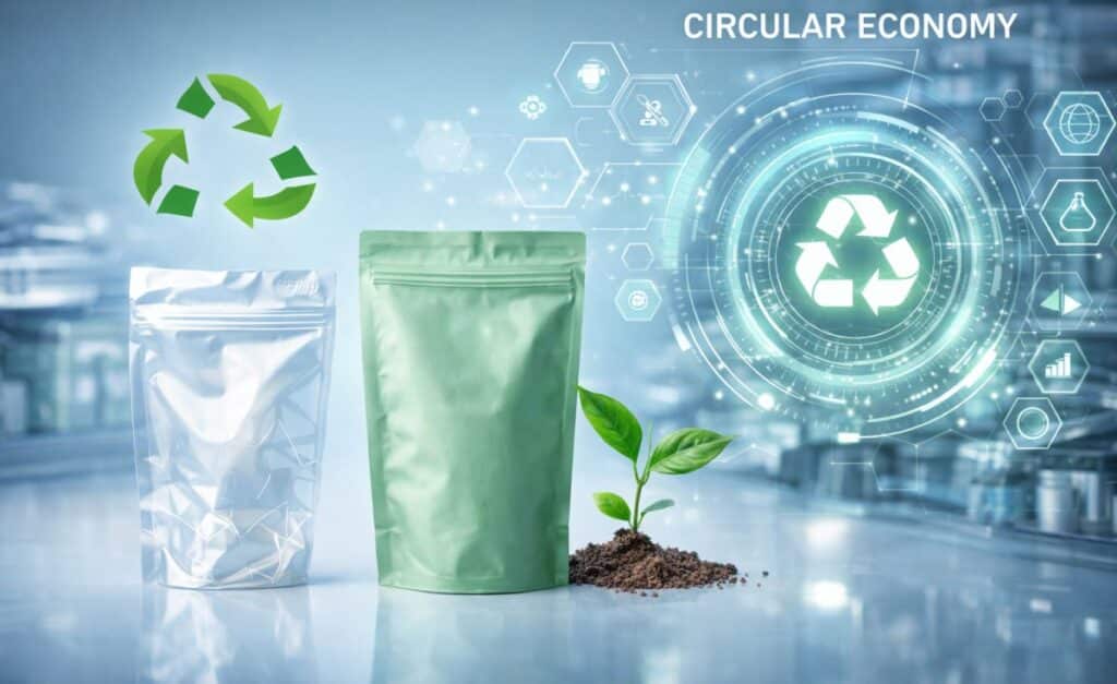 packaging flessibile. Trasformazione dei materiali e circolarità del packaging flessibile - 17 Febbraio 2026