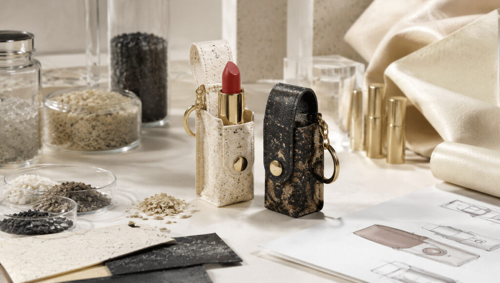 Pure Trade,Guerlain KissKiss, 8 Settembre 2026 Pure Trade,Guerlain KissKiss. Pure Trade realizza per Guerlain KissKiss due accessori porta-rossetto in materiali riciclati - 8 Settembre 2026